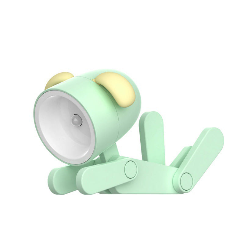 skorter | Mini LED Cute Cartoon Animals Puppies Deer Night Light, Adjustable Small Phone Holder Desk Lamp