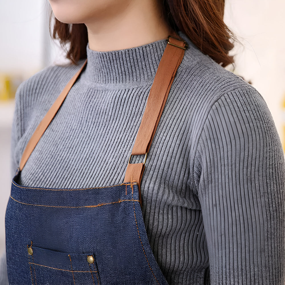 Skorter | Adjustable Denim Apron