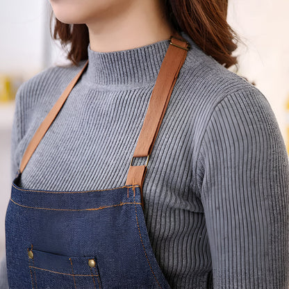 Skorter | Adjustable Denim Apron