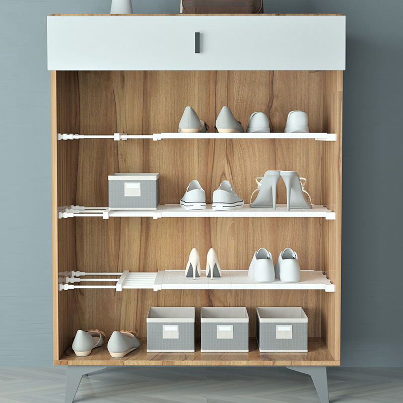skorter | Expandable closet tension shelf storage shelf