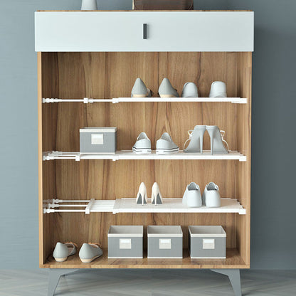 skorter | Expandable closet tension shelf storage shelf