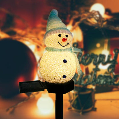 skorter | Super Cute Waterproof Solar-Powered Snowman Lamp