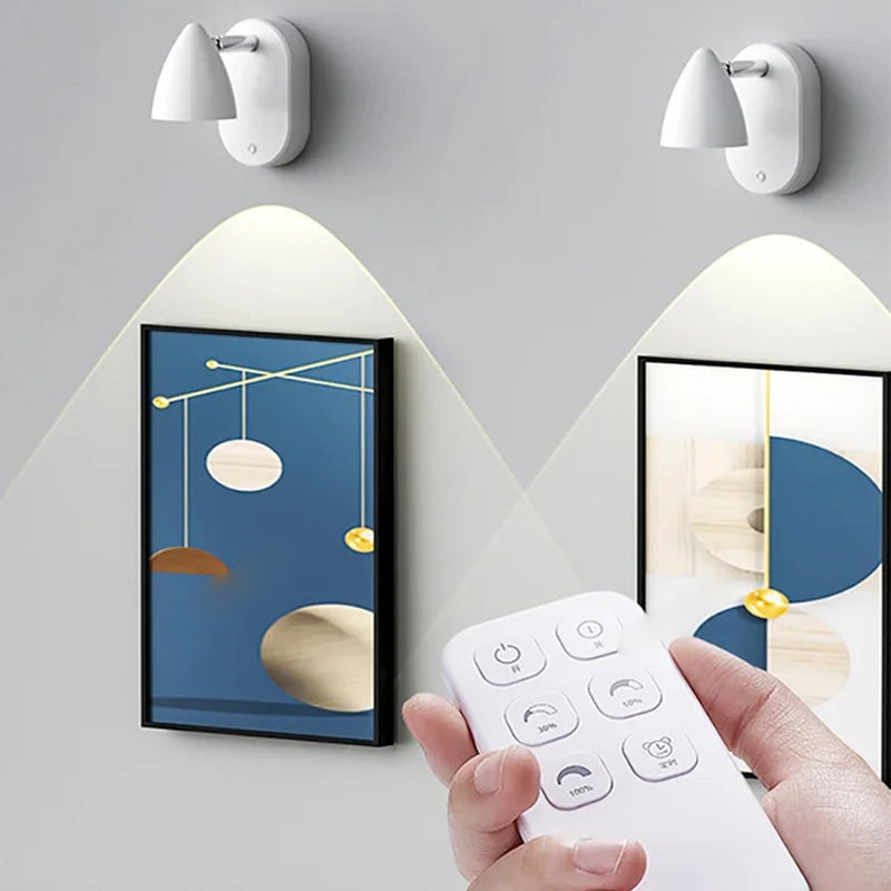 Skorter | Battery Wall Light With Remote Control