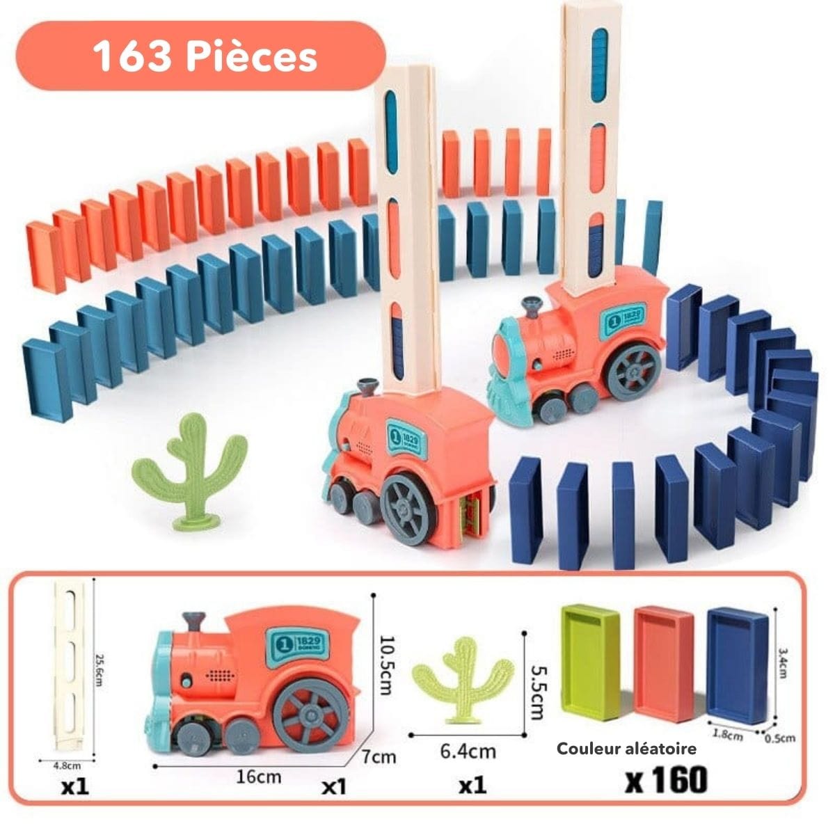 Skorter | Automatic Domino Train | Creative Educational Toy for Kids