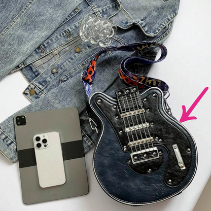 Skorter | Elevate your style with the Rockstar guitar bag shoulder bag chic