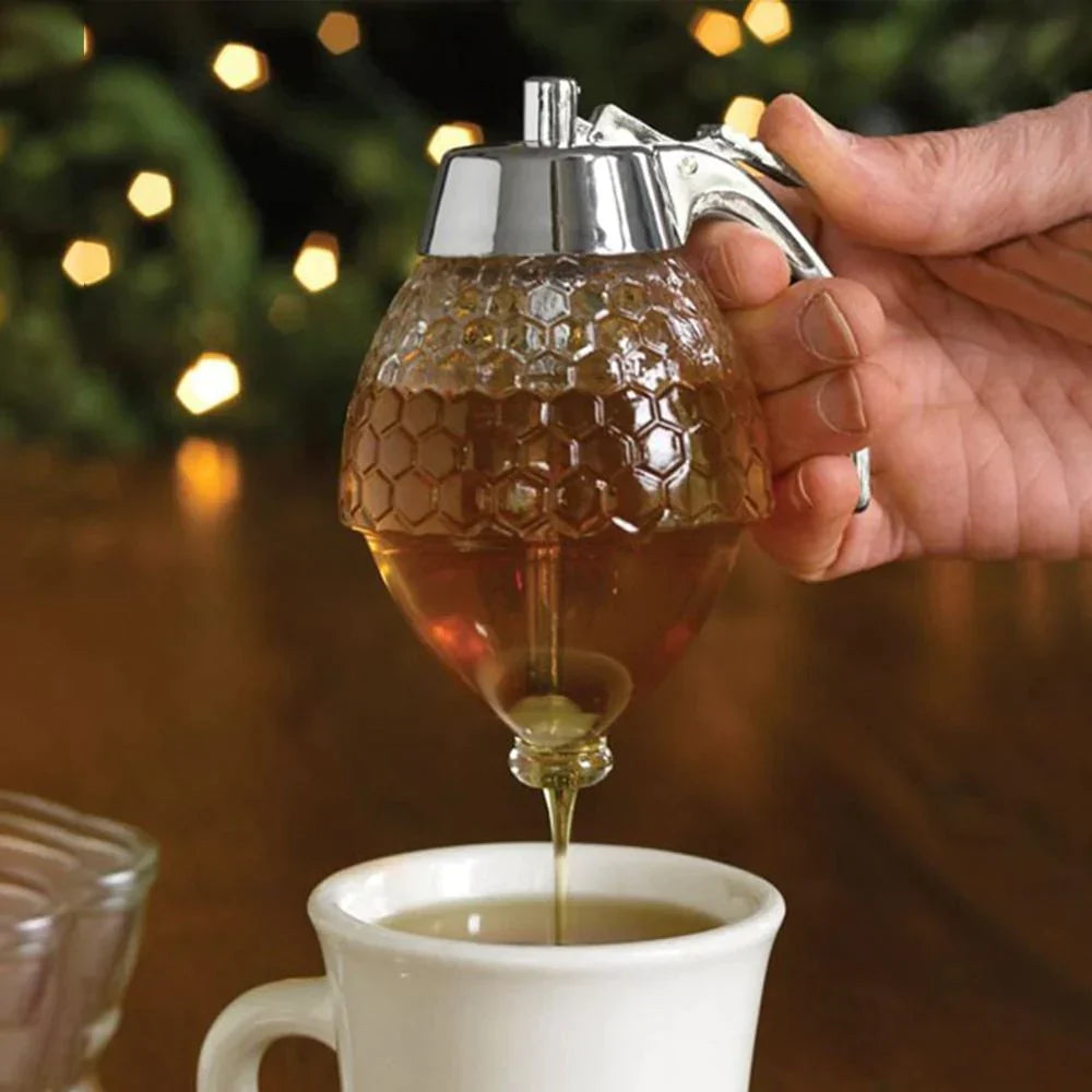 skorter | Acrylic Jam Funnel, Honey Dispenser