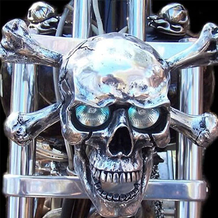 LED Motorcycle Skull Light