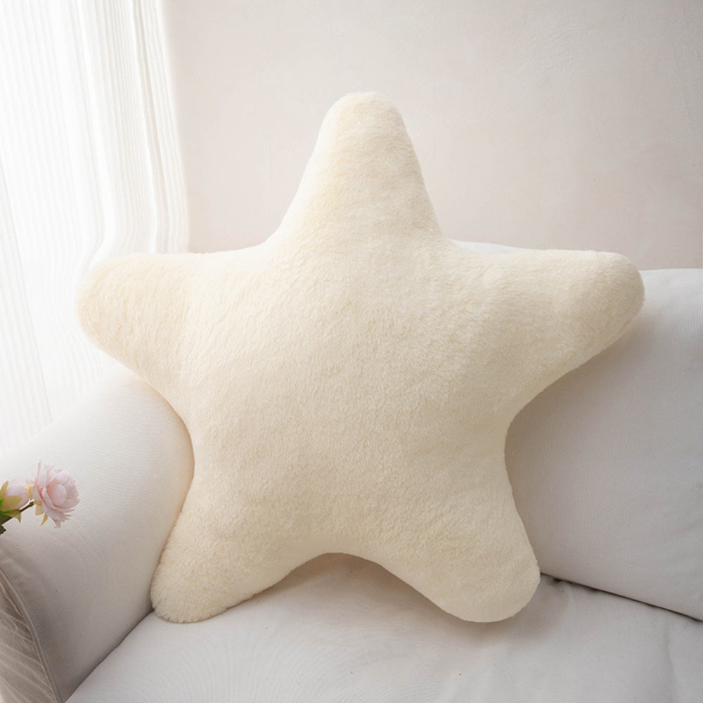 Skorter | Cuddly Pastel Fluffy Star Cushion
