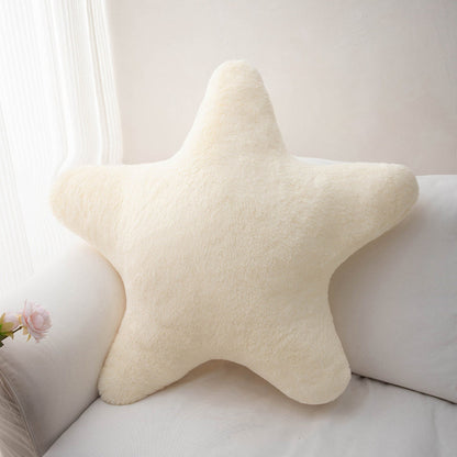 Skorter | Cuddly Pastel Fluffy Star Cushion