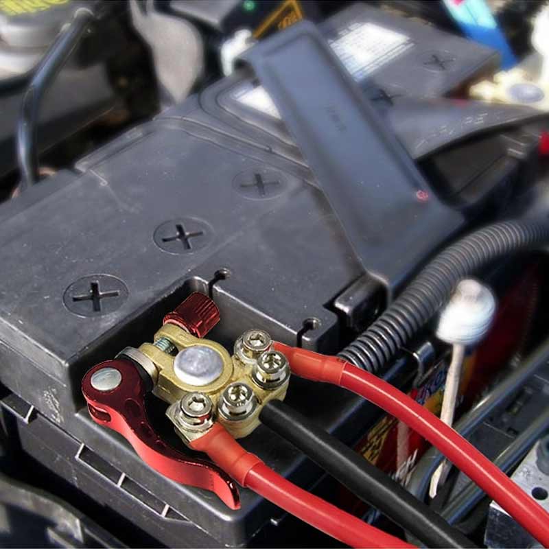 Skorter | Battery connection terminals