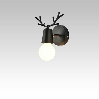 Skorter | AntlerGlow - Modern Adjustable Children's Room Wall Lamp