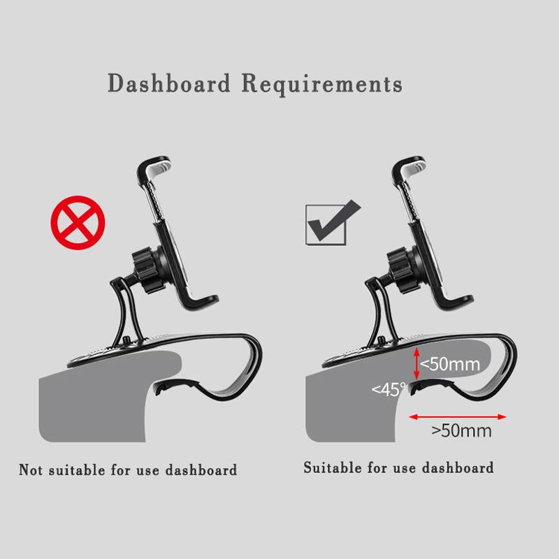 Skorter | Car Dashboard Phone Holder with Parking Number