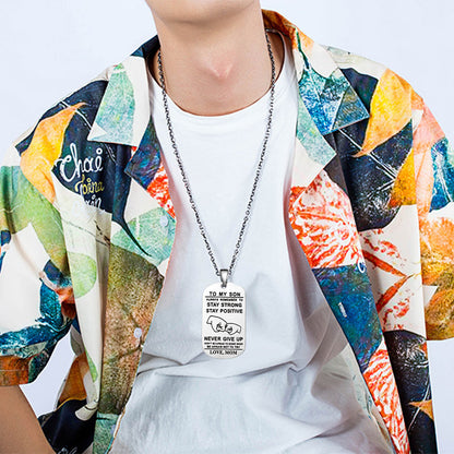 Skorter | English Alphabet Stainless Steel Necklace