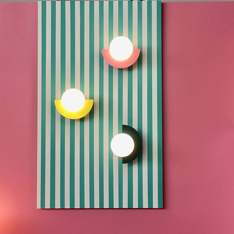 Skorter | Valentina Modern LED Wall Lamp Metal Glass Bedroom Living Room