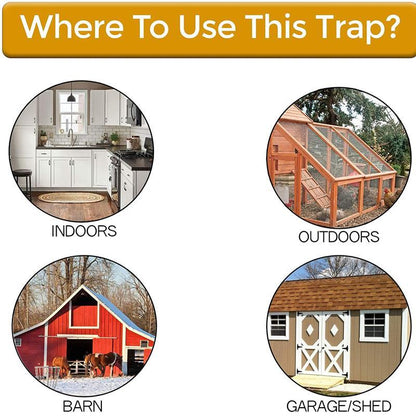 skorter | Auto Reset Flip N Slide Bucket Lid/Rat Trap