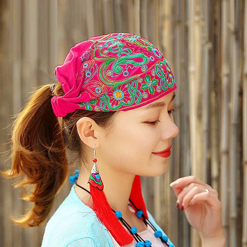 Skorter | Ethnically embroidered turban