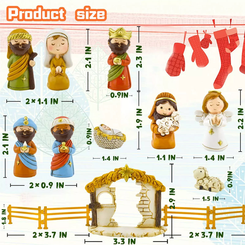 Skorter | 24 Days of Christmas Nativity Set