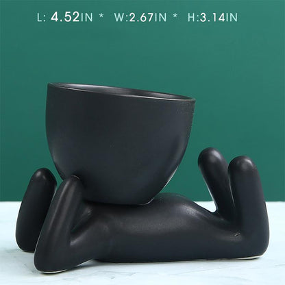 Skorter | Ceramic Figure Pots Ornament