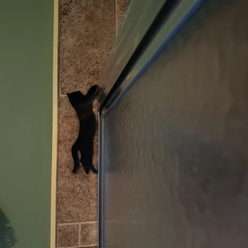 Skorter | Black Cat Door Corner Sign Decoration