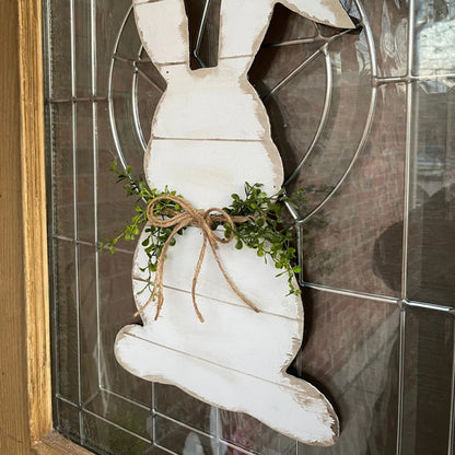 skorter | Easter Bunny Wood Door Hanging Decor