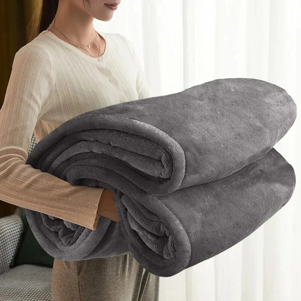 Skorter | Maxime | Cozy Fleece Blanket for All Seasons - Extra Soft and Warm