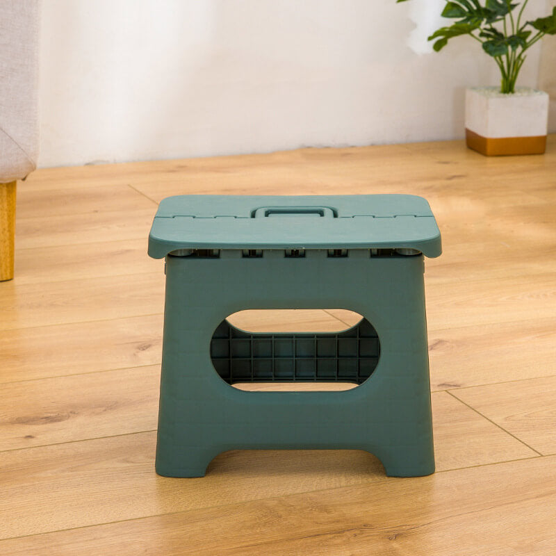 Skorter | Folding Step Stool with Handle | Lightweight. Durable & Space-Saving for Kitchen. Bathroom. Office & Outdoor Use