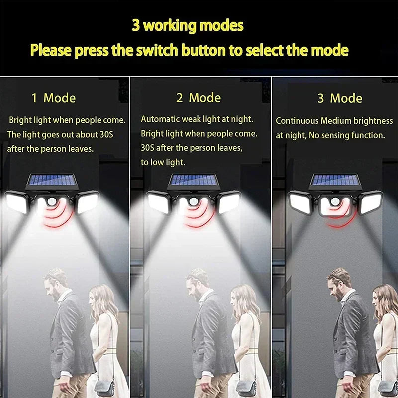 Skorter | Solar-powered outdoor wall lamp