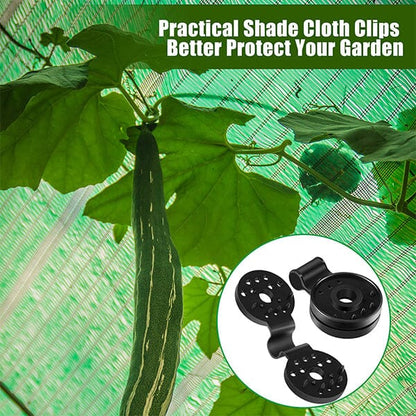 skorter | Shadow fabric plastic clamps, sun protection net clamps for greenhouse outdoor garden