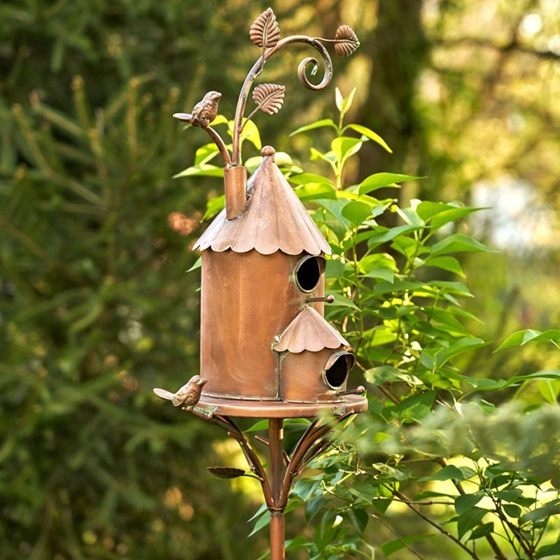 skorter | Birdhouse Garden Stake
