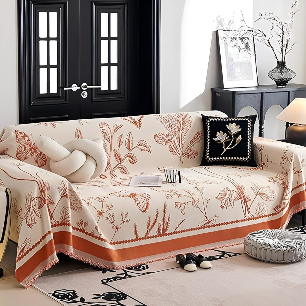 Skorter | Botanical Elegance Sofa Cover