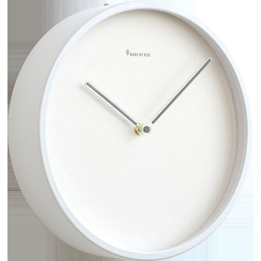 Skorter | Nordic Minimalist Wooden Wall Clock White Black Design