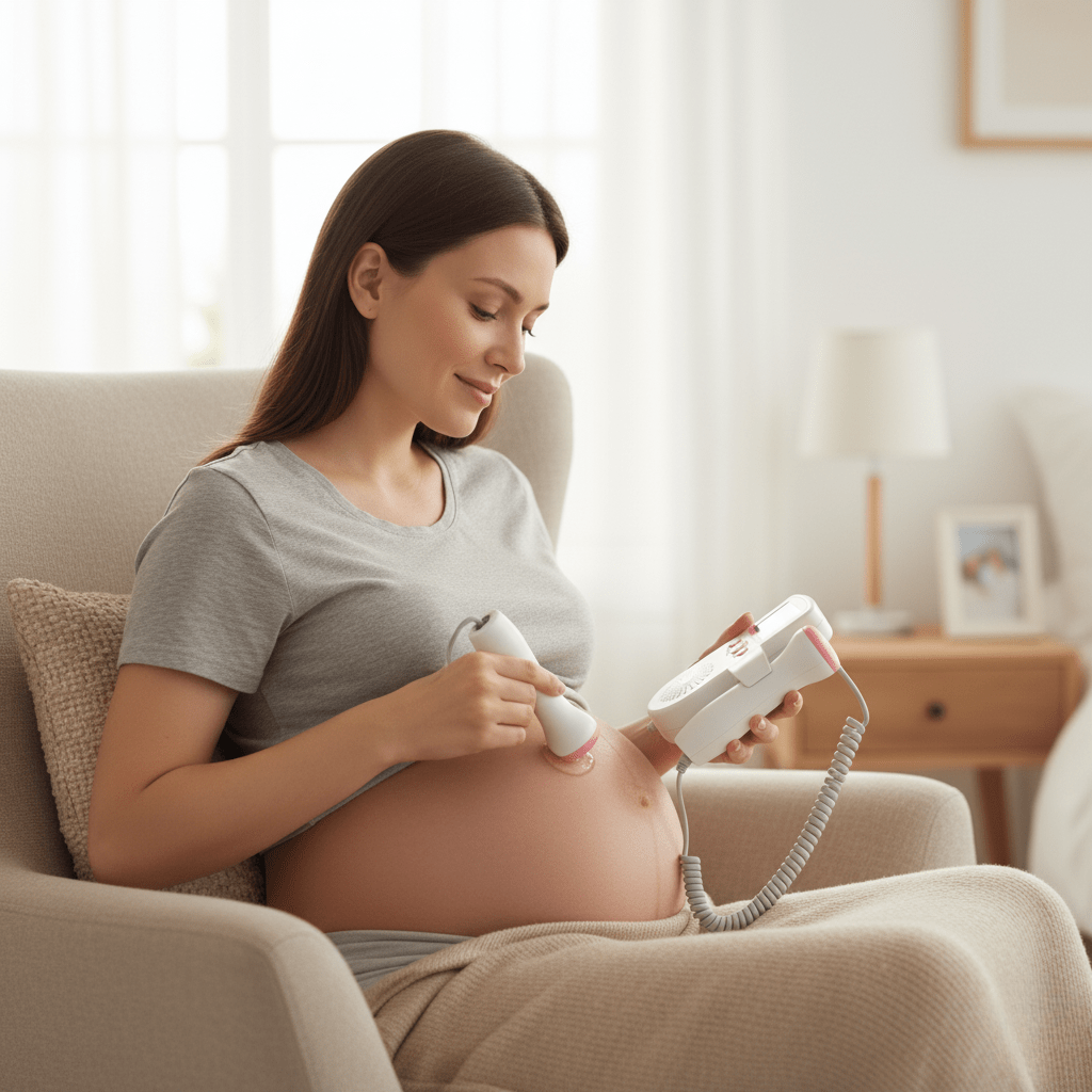 Skorter | Compact Baby Heart Monitor with Digital Display for Precise Control