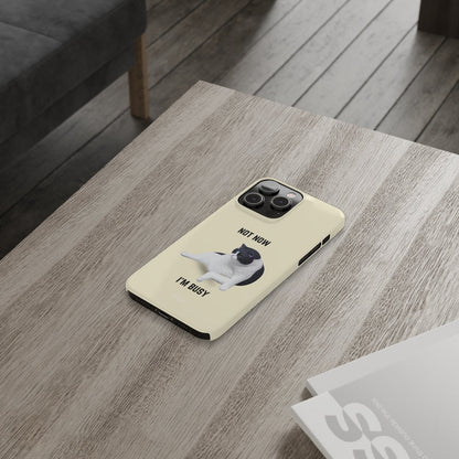 Skorter | Bored Cat Theme Slim Case for iPhone 14, 14 PRO and 14 PRO MAX