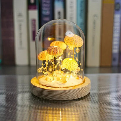 Skorter | LumiCraft – Unique DIY table lamp with natural sea shell for a cozy décor