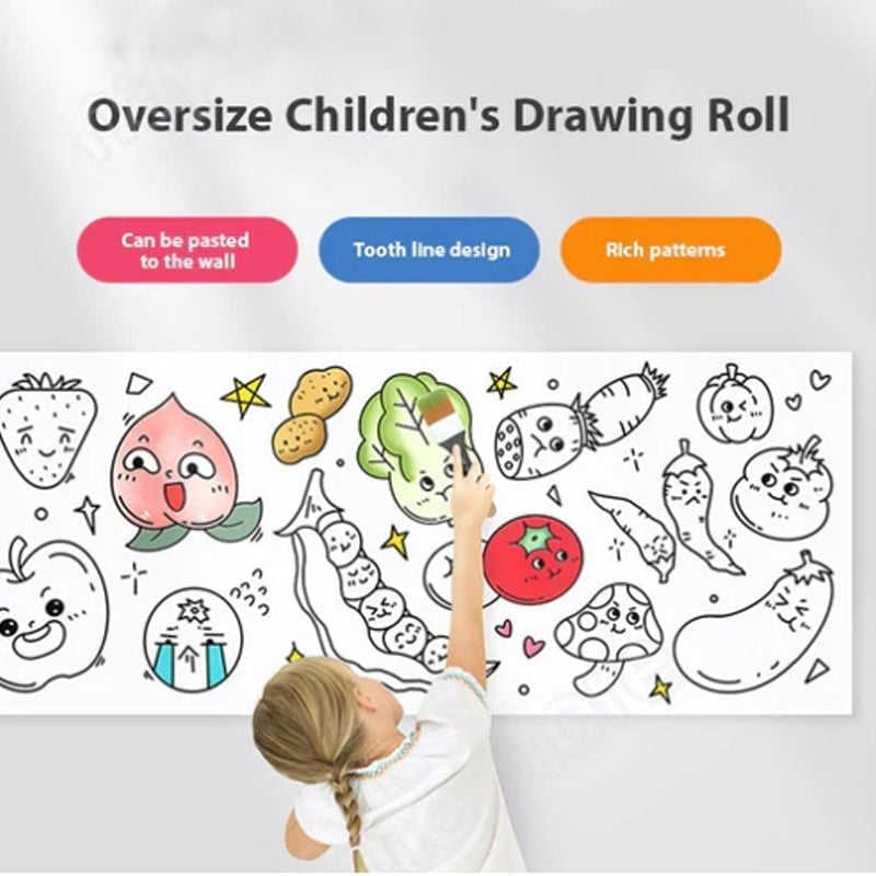 Skorter | Children's Drawing Roll