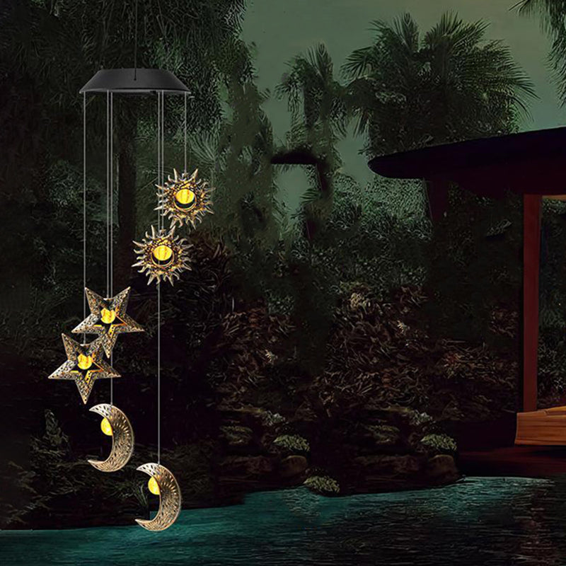 Skorter | Sun Moon Star Solar Pendant Lights