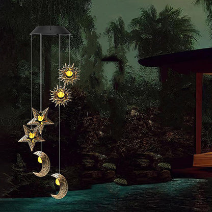 Skorter | Sun Moon Star Solar Pendant Lights