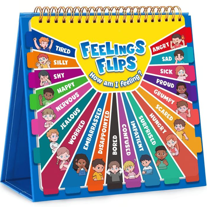 Skorter |  Children's Feelings and Emotions Book – A Fun Flipbook for Emotional Awareness!