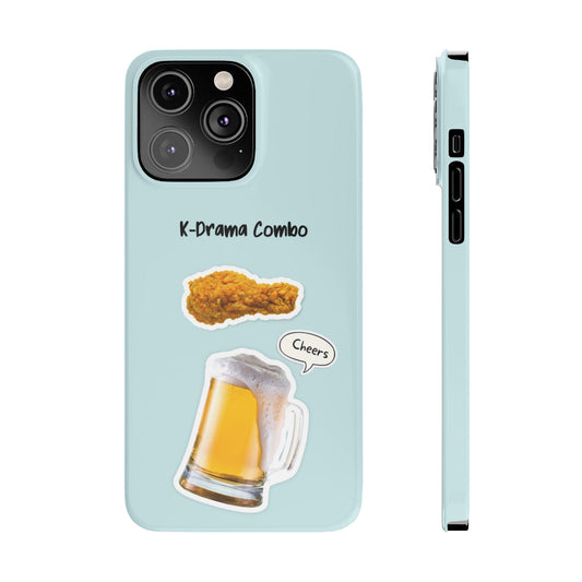 Skorter | Chicken and Beer Slim Case for iPhone 14, 14 PRO, 14 PRO MAX