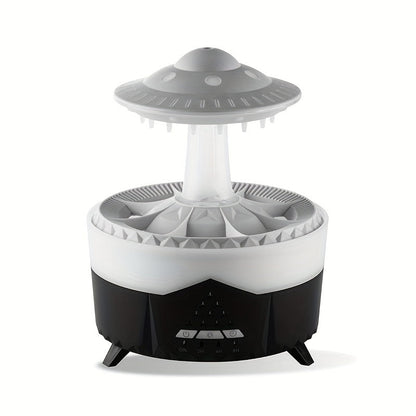 Skorter | Relaxing Raindrop Aromatherapy Essential Oil Diffuser - LED Light & Humidifier