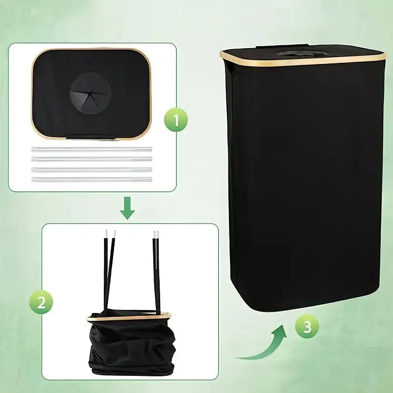 Skorter | 2in1 Foldable Storage Bag for Plastic Waste or Deposit Bottles