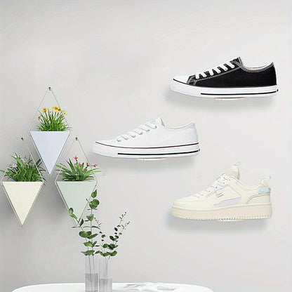 Skorter | AcrylicDisplay - 4/6/8 Pieces Transparent Acrylic Floating Shoe Shelves