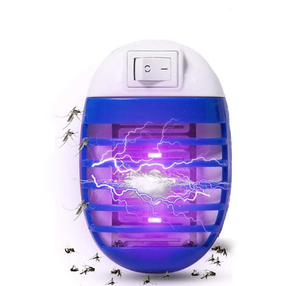 Skørter | 4 Pcs Bug Zapper Plug-In Electric Fly Pest Trap Indoor, Mosquito LED Light for Patio, Bedroom, Kitchen, Office Electronic Insect Killer