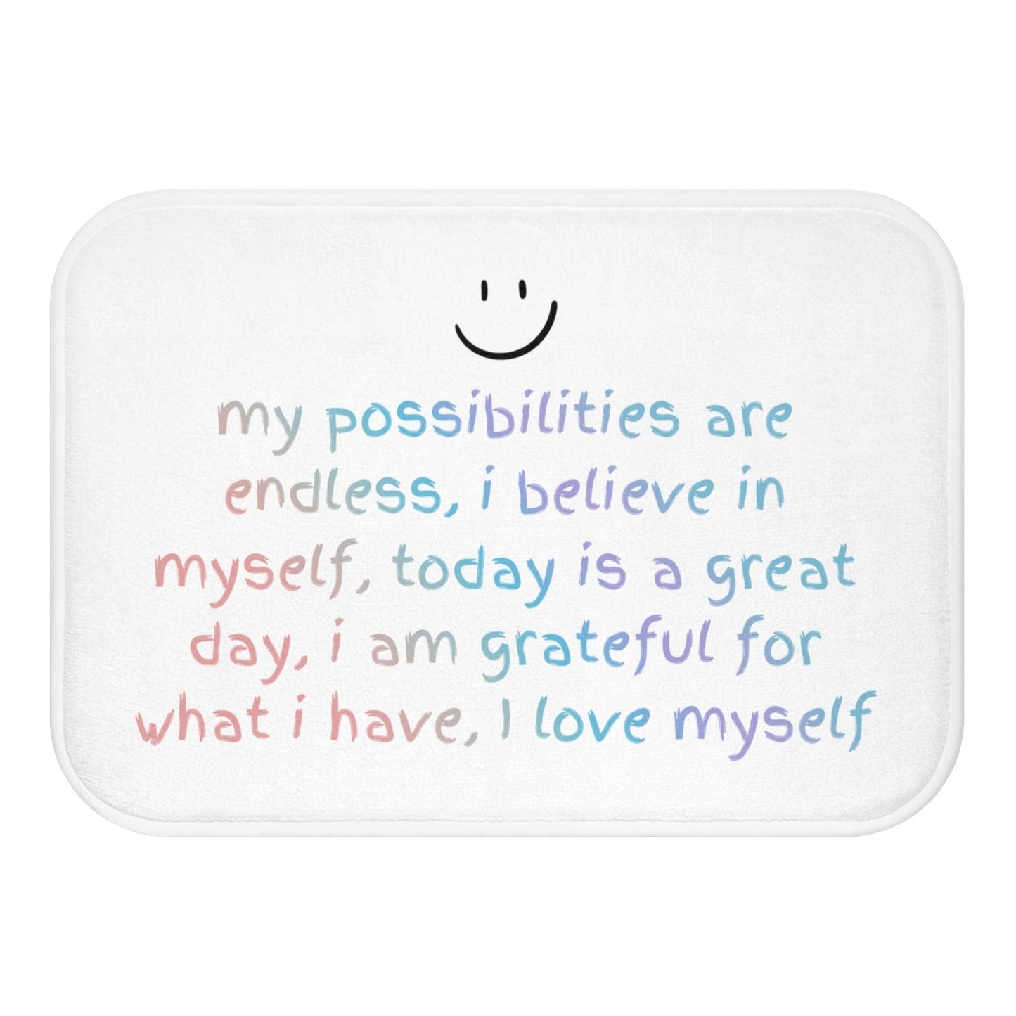 Skorter | Affirmation Bath Mat