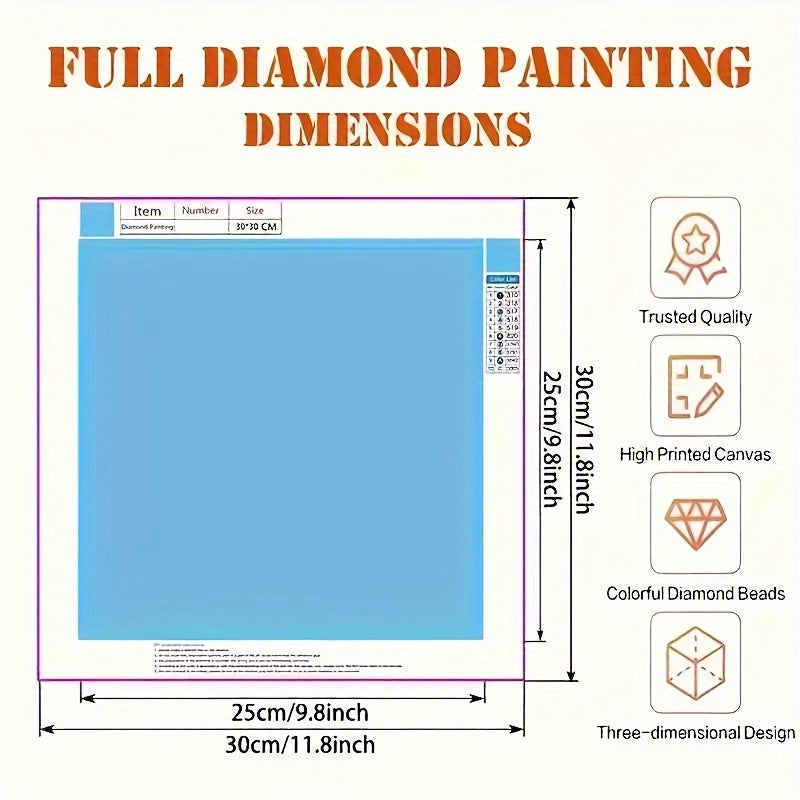 Skorter | DIY Diamond Painting Set - Cute Puppy & Friends | Handmade Canvas Art For Home Decoration | Diamond Painting Sets