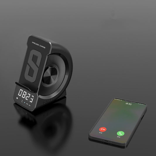 Skorter | BRYN - Alarm clock with portable speaker and wireless charger
