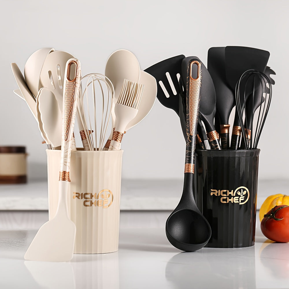 Skorter | Cooking - Kitchen joy with the elegant silicone kitchen utensil set