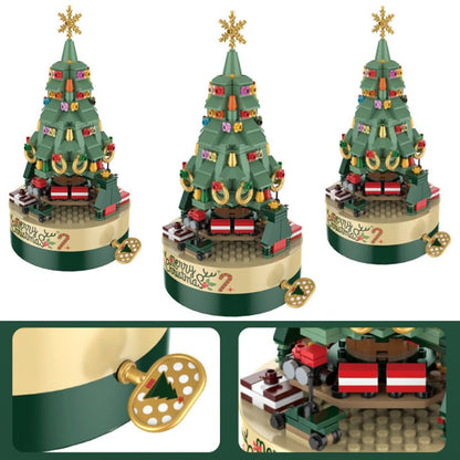 Skorter | 360 PCS Music Box Christmas Tree Building Blocks
