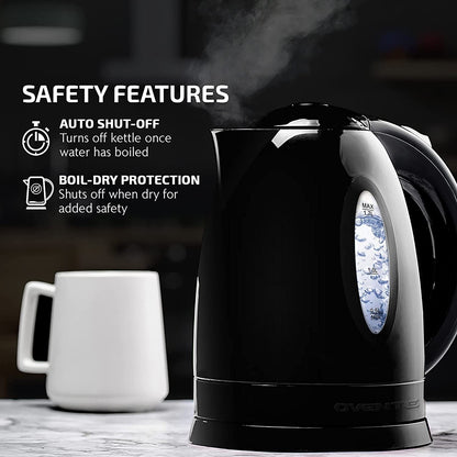 Skorter | Electric Kettle - Wireless with Automatic Shut-off and Boil Dry Protection