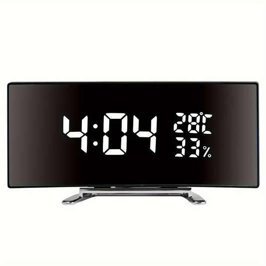 Skorter | SmartClock - Multifunctional LED Alarm Clock with Temperature Display and USB Power